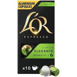 Кофе молотый L'OR Espresso Lungo Elegante, капсулы, 52 г (809873)