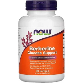 Now Foods Berberine Glucose Support 90 гелевых капсул