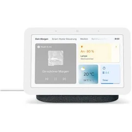 Умная колонка с экраном Google Nest Hub 2nd Generation Carbon (Европейская версия). Музыкальные центры и магнитолы