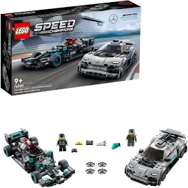 Lego Конструктор Speed Champions 76909 Mercedes-AMG F1 W12 E Performance и Mercedes-AMG Project