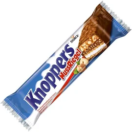 Батончик Knoppers Nuss Riegel 40g