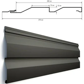 Металлический сайдинг Корабельная доска
