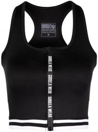 Gorilla Wear Майка Mesa Zip Front Crop Top