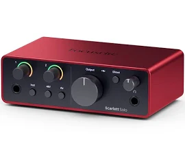 Аудиоинтерфейс FOCUSRITE Scarlett Solo 4th Gen