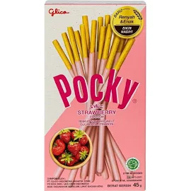 Палички Pocky Strawberry Flavour солодкі 45 г (12694)