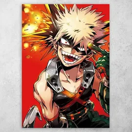 Аниме плакат постер "Моя геройская академия / Boku no Hero Academia" No21