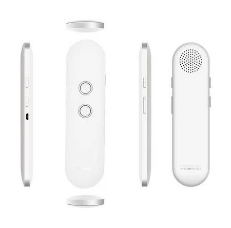 Голосовий електронний перекладач AI T4, 42 мови, білий. Електронні перекладачі