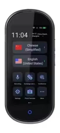 Електронний перекладач голосовий AT30 фото/аудіо переклад у реальному часі