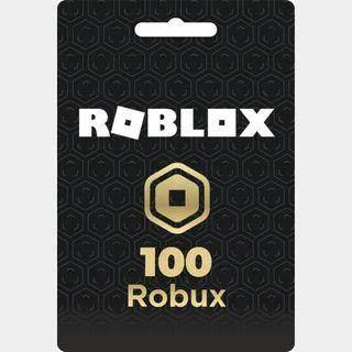 Roblox Gift Card: 100 Robux