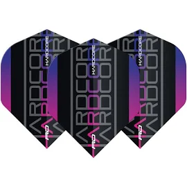 Red Dragon Hardcore XT Purple Triple Standard Dart Flights