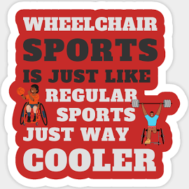 Wheelchair Sports Paralympics Sticker