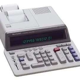Sharp QS-2760H - Printing calculator - VFD - 12 digits - AC adapter