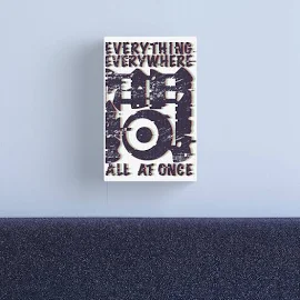 Everything Everywhere All at Once Rock Canvas Print | Redbubble Everything Everywhere All at Once (2022) Canvas Print