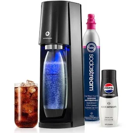 SodaStream E-Terra Sparkling Water Maker (Black)