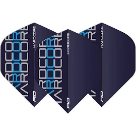 Red Dragon Hardcore Radical Blue Triple Standard Dart Flights