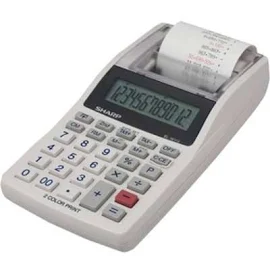 Sharp EL-1611V 12-Digit Mini Printing Calculator