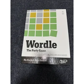 Wordle Games | Wordle The Party Game Hasbro Board Classic Team Fast Timed Mode Age 14 Plus | Color: Green/Yellow | Size: Os | 2ndfashion2's Closet