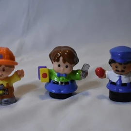 Fisher-Price Lot Of 3 Fisher Price Little People Figures, City People - Toys & Collectibles | Color: Blue