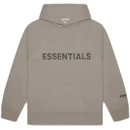 Fear of God Essentials Pullover Hoodie Cement M