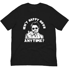 RNDM1 Johnny Depp Unisex Tee / Isn't Happy Hour Anytime / Justice for Johnny Depp