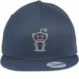 Reddit New Era Snapback Cap Navy / One Size