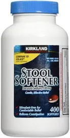 Kirkland Signature Stool Softener 100 mg, 400 Softgels