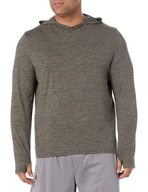 Amazon Essentials Men's Tech Stretch Long-Sleeve Performance Pullover Hoodie, OL