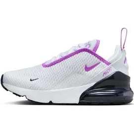 Nike Air Max 270 Little Kids' Shoes in White, Size: 11C | AO2372-116