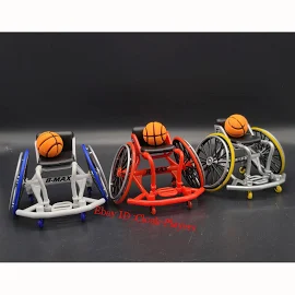 1/12 Wheelchair Basketball Model For 6'' Action Figure Scene Prop (no