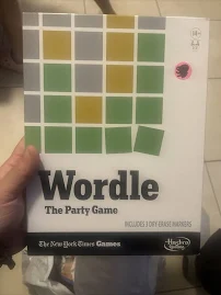 Wordle The Party Game Hasbro Board Game