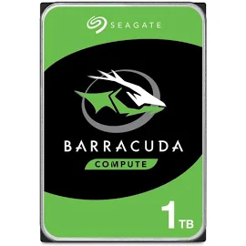 Seagate Barracuda ST1000DMZ14 1TB Internal Hard Drive HDD 3.5 inch 7200 RPM 64 MB Cache SATA 6 Gb/s Silver FFP