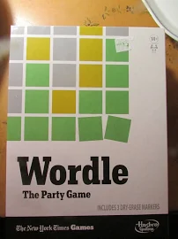 The Wordle The Party Game 2 TO 4 Players Complete Game Free USA Shipping