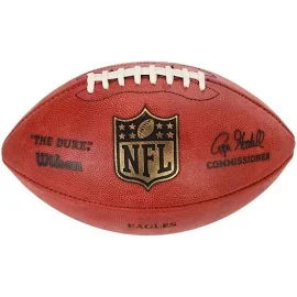 Wilson The Duke Decal NFL Football - Philadelphia Eagles