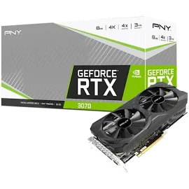 PNY Nvidia GeForce RTX 3070 Graphic Card - 8 GB GDDR6