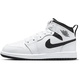 Air Jordan (PS) 1 Mid - Black/White 12C