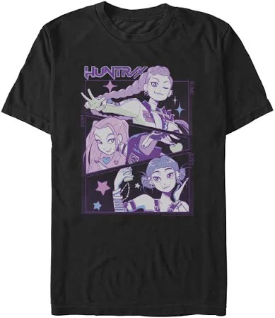 K-Pop Demon Hunters Huntrix Graphic Print T-Shirt