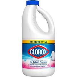 Clorox Bleach, Scented Splash-Less, Fresh Meadow - 1.25 qt