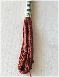 DMC stranded 300 mahogany six strands