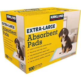 Kirkland Signature Absorbent Pads, 30" x 23" - 100 count