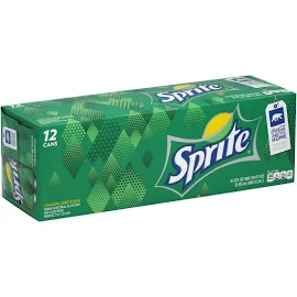 Sprite Soda, Lemon - Lime - 12 pack, 12 fl oz cans