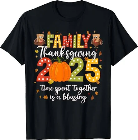 Matching Turkey Crew T-Shirts