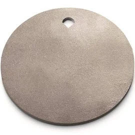 Teske AR500 Hardened Steel Plate Round Shooting Target, 3/8" Thick, 10