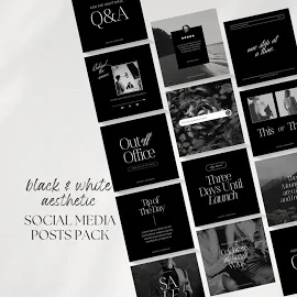 Black and White Aesthetic Instagram Posts, Luxury Posts, Aesthetic Black Posts, Aesthetic Black Posts, Minimalist Instagram, Black Instagram