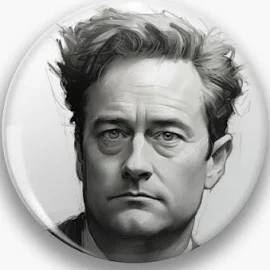 Matthew Perry Sketch Art 2021 Pin