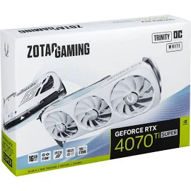 Zotac GeForce RTX 4070 Ti Super Nvidia 16 GB GDDR6