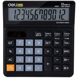 Desktop Calculator with 12 Digit LCD Display Screen, Desk Calculators for Home or Office Use, Easy to Use with Clear Display/Memory Functions, Size: