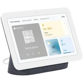 Google 2nd Generation Charcoal Nest Hub 7" Smart Display with Google Assistant | Best Buy