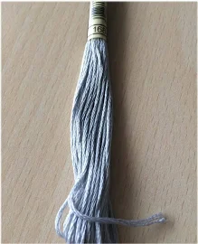 DMC stranded 168 gray mouse six strands