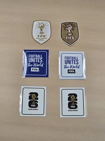 World Cup 2026 Qualifiers Soccer Patch Set Champions Badge 23