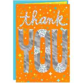 Hallmark Thank You Card, 16" Big Thanks Jumbo Thank-You Card